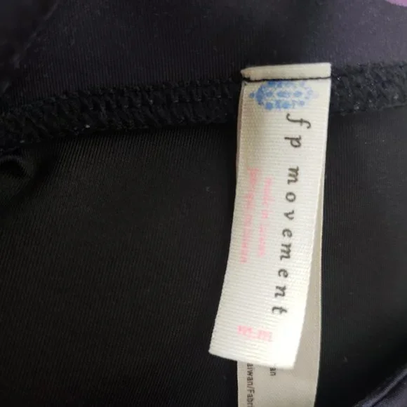 Free People Movement Women's Lotus Print High-Rise Leggings Sz M (1137) - Picture 4 of 4